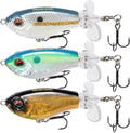 PoPobait Topwater Bass Lure Plopper Lure with Double Blade - Kiaoa