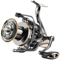 Heavy-Duty Long Cast Metal Spinning Reel for Sea Fishing - Kiaoa