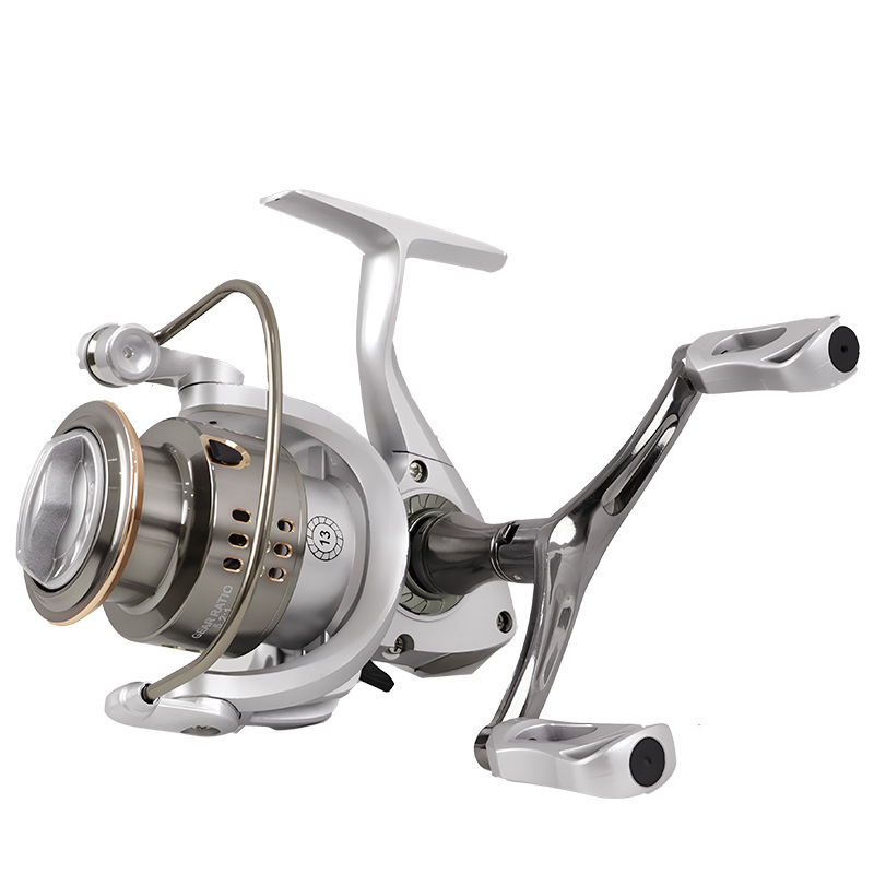 All-Metal Long Cast Spinning Wheel - Kiaoa