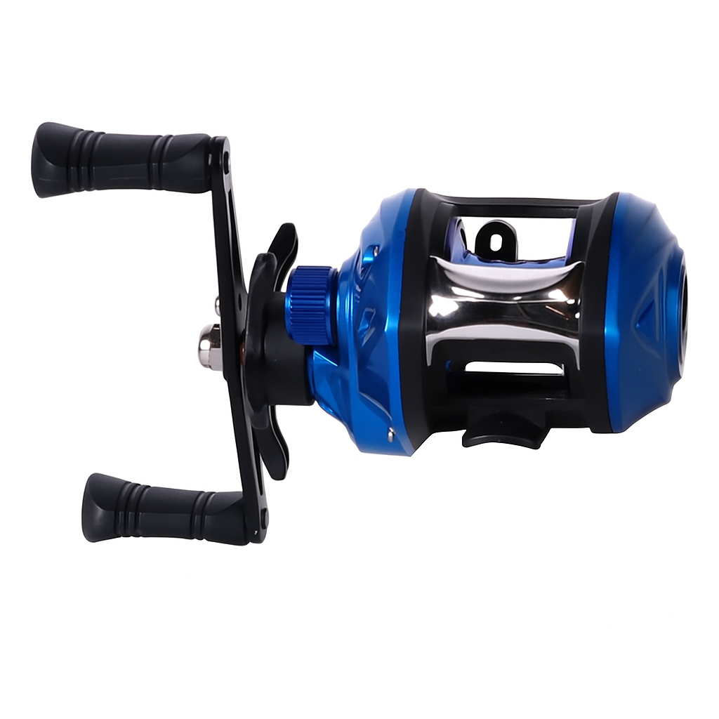 Anti-Backlash Long Cast Baitcasting Reel for Freshwater and Saltwater - Kiaoa