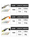 Pre-Rigged Jig Head Soft Fishing Lures - Kiaoa