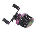 Aurora Baitcasting Reel – Anti-Backlash Lure Reel for Long Cast & Versatile Fishing - Kiaoa
