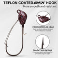 Titanium Weed Guard Swim Jig Fishing Lures with Ultra Smooth Teflon Coated BKK Hook - Kiaoa