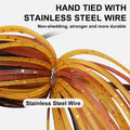 Titanium Weed Guard Swim Jig Fishing Lures with Ultra Smooth Teflon Coated BKK Hook - Kiaoa