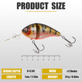 Craz Crankbait Fishing Lures Saltwater Freshwater - Kiaoa