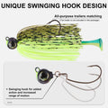 Swim Jig Fishing Lures with Ultra Smooth Teflon Coated BKK Hook - Kiaoa