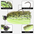 Swim Jig Fishing Lures with Ultra Smooth Teflon Coated BKK Hook - Kiaoa