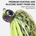 Swim Jig Fishing Lures with Ultra Smooth Teflon Coated BKK Hook - Kiaoa