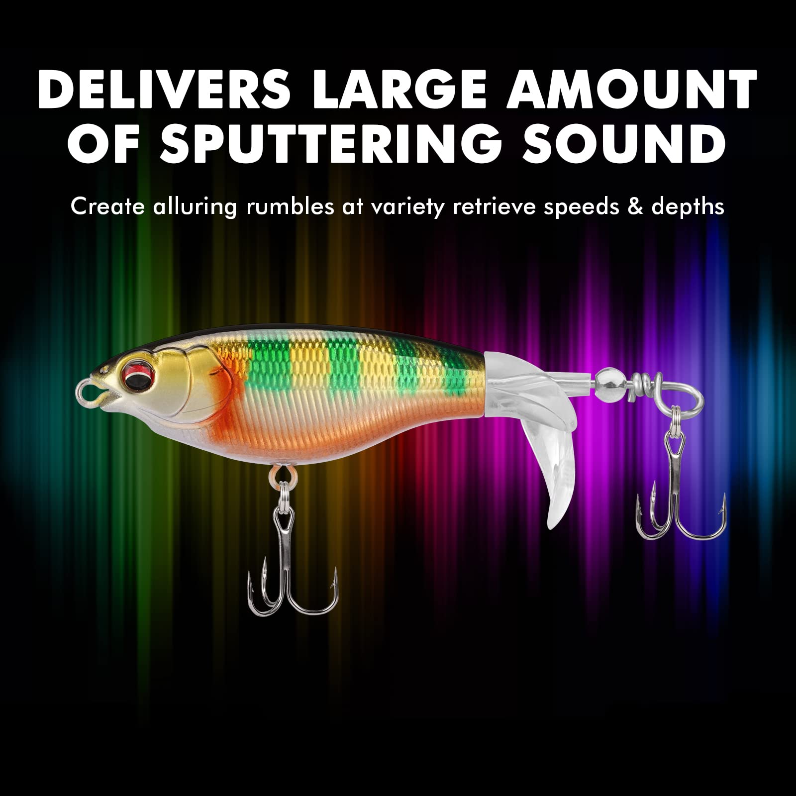 Topwater Revenge Plopper Lure Single Blade - Kiaoa