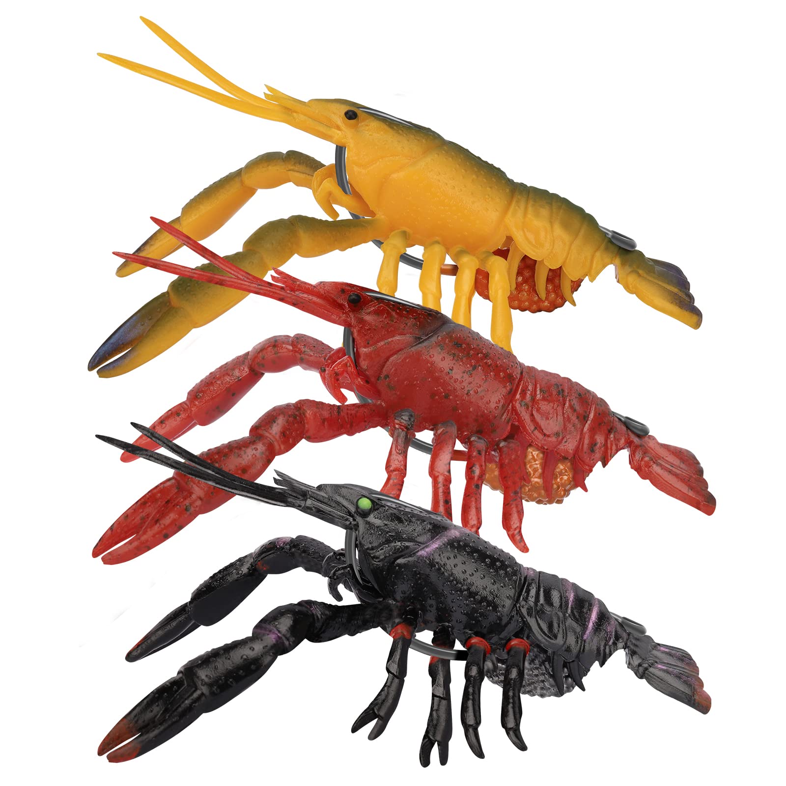 Pre Rigged Soft Crayfish Lure - Kiaoa