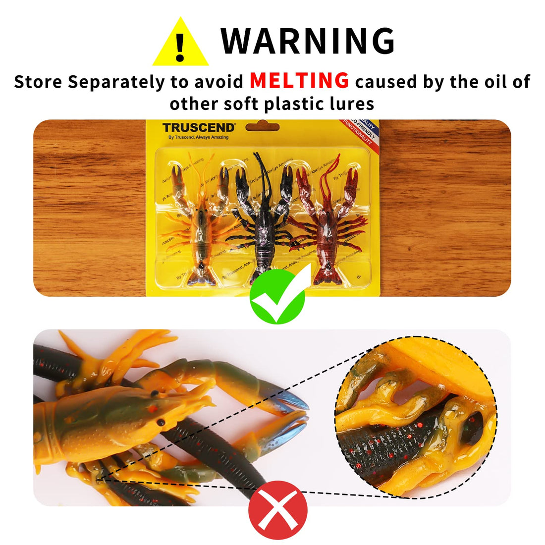 Pre Rigged Soft Crayfish Lure - Kiaoa