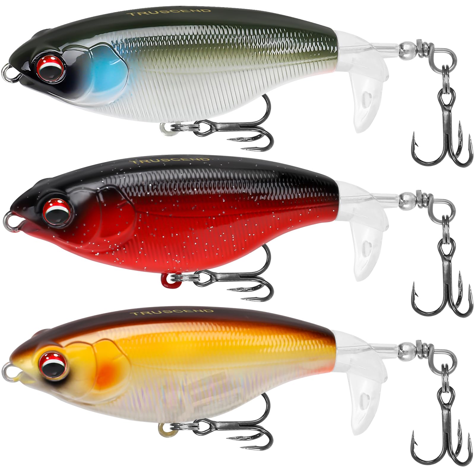 Topwater Revenge Plopper Lure Single Blade - Kiaoa