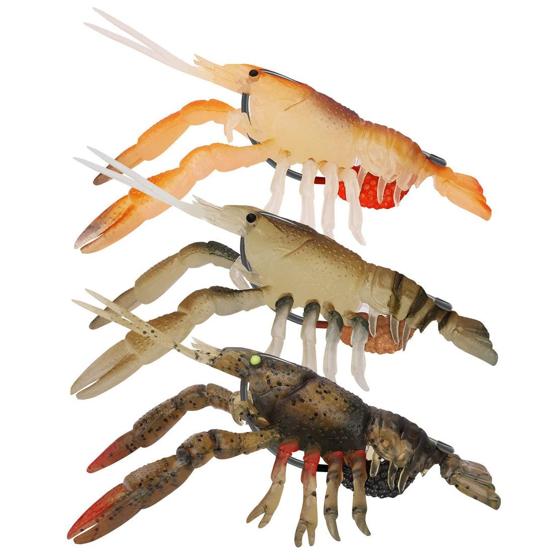 Pre Rigged Soft Crayfish Lure - Kiaoa