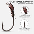 Swim Jig Fishing Lures with Ultra Smooth Teflon Coated BKK Hook - Kiaoa