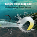 Fishing Lures Lifelike Swimbait for Bass Trout Crappie - Kiaoa