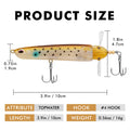 Topwater Lure Pencil Lure Plopper Lure - Kiaoa