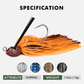 Swim Jig Fishing Lures with Ultra Smooth Teflon Coated BKK Hook - Kiaoa