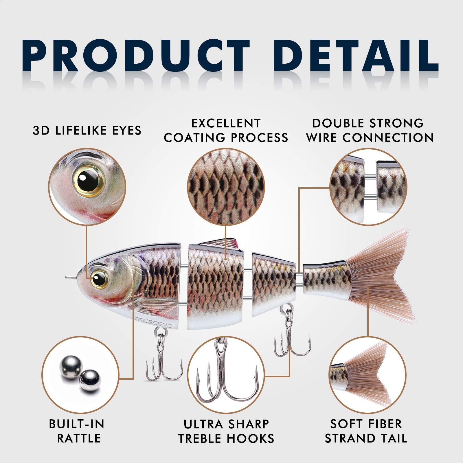 Metal Jointed Swimbait - Kiaoa