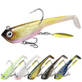 Tadpole Lure Paddle Tail with Spinner - Kiaoa