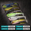 Tadpole Lure Paddle Tail with Spinner - Kiaoa
