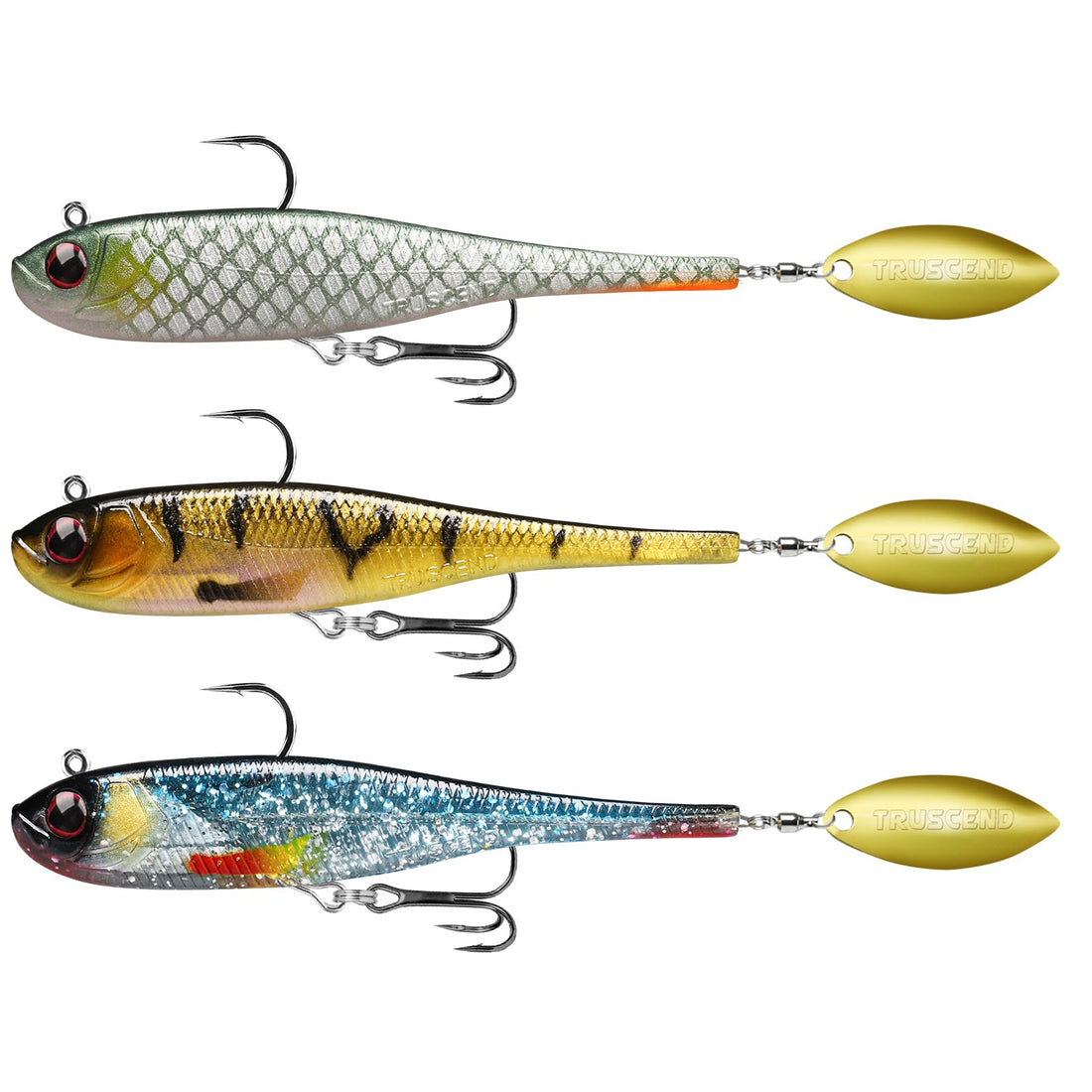 Soft Bait Spinner Tail Swimbait - Kiaoa