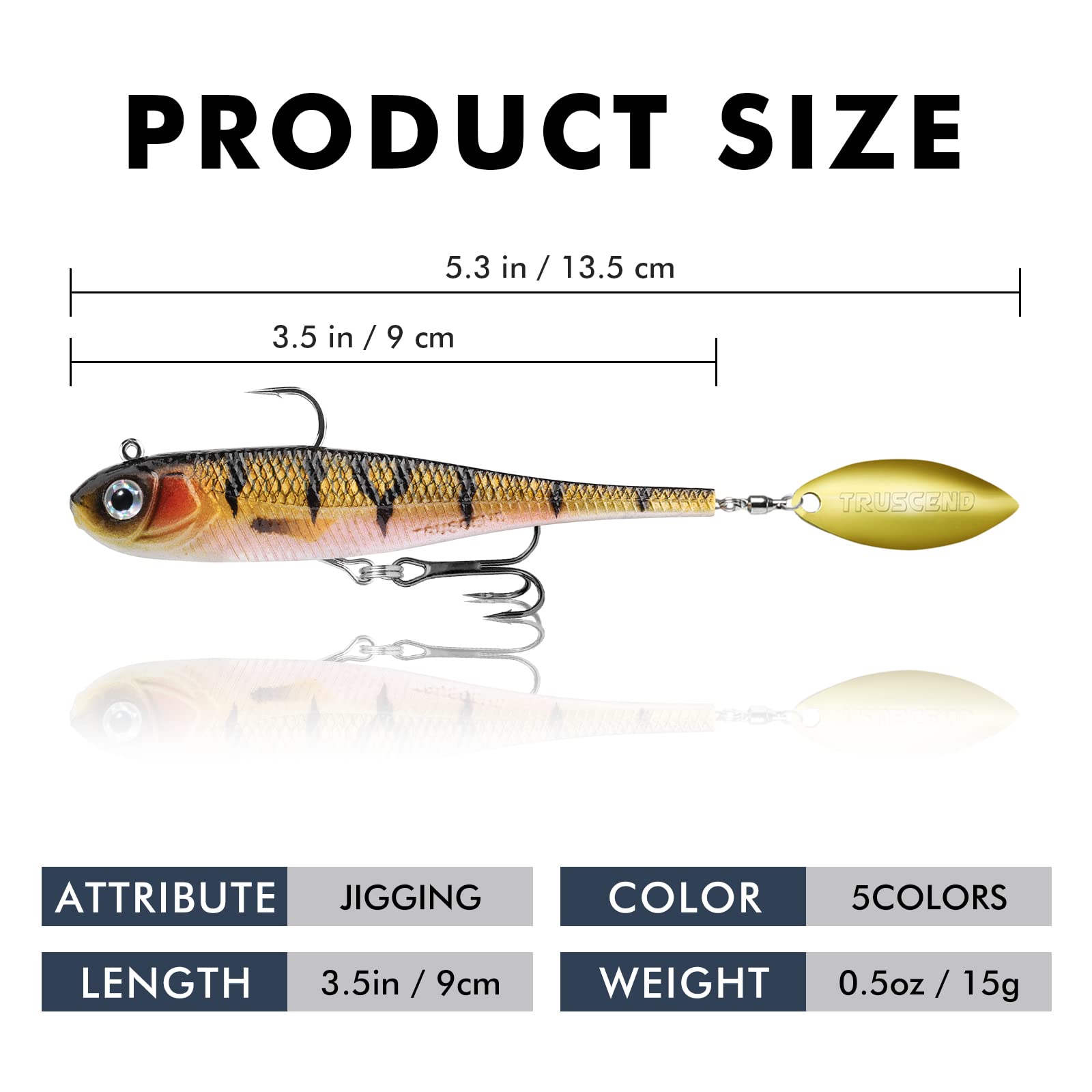 Soft Bait Spinner Tail Swimbait - Kiaoa