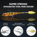 Soft Bait Spinner Tail Swimbait - Kiaoa