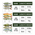 6 Segmented Fishing Lure Jointed Swimbait - Kiaoa