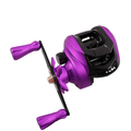 Long Cast Baitcasting Reel with Anti-Backlash for Saltwater & Lure Fishing - Kiaoa