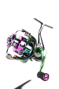 Colorful Metal Spinning Reel for Saltwater and Lure Fishing - Kiaoa