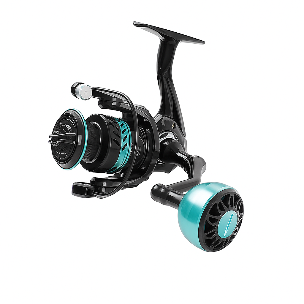 All-Metal Anti-Backlash Spinning Reel for Saltwater & Lure Fishing - Kiaoa