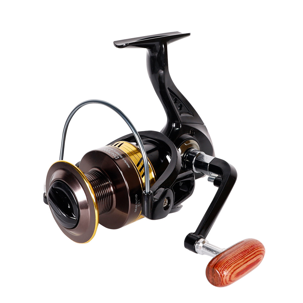 Long Cast Metal Spinning Reel with Shallow Slant Spool - Kiaoa