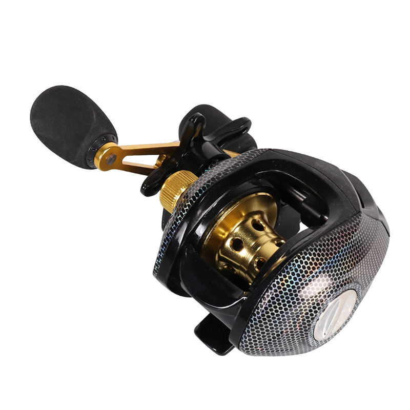 Magnetic Brake Baitcasting Reel for Sea Fishing and Lure Casting - Kiaoa