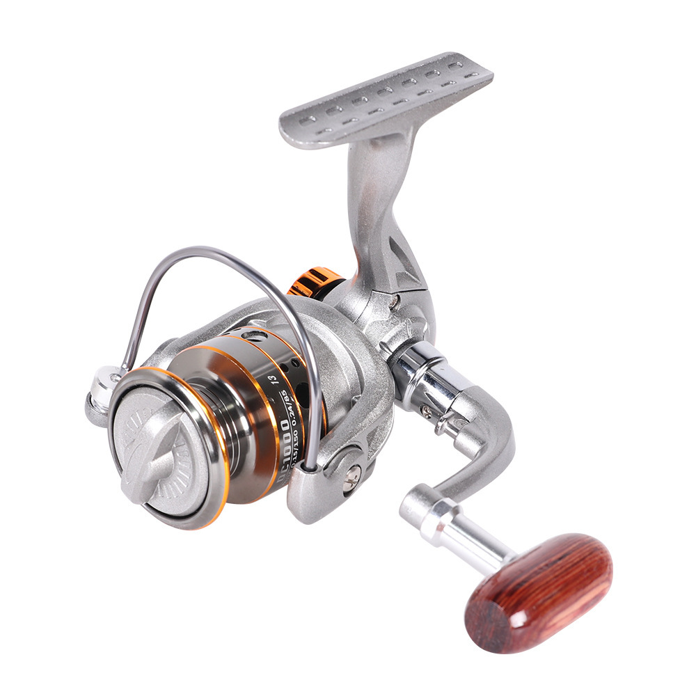 Mini All-Metal Spinning Reel for Ice Fishing and Boat Rods - Kiaoa