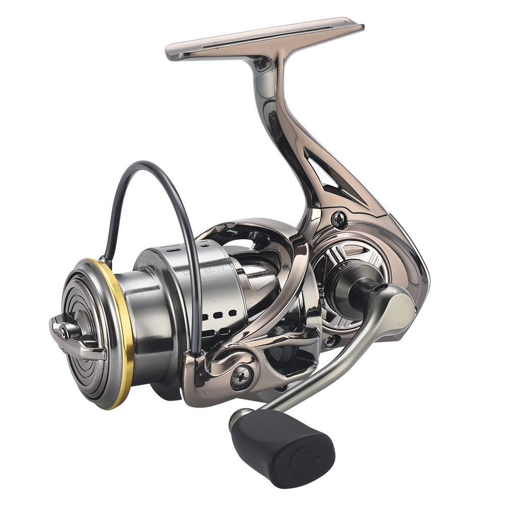 Full-Plated Ultralight Spinning Reel for Long Cast & Rock Fishing - Kiaoa