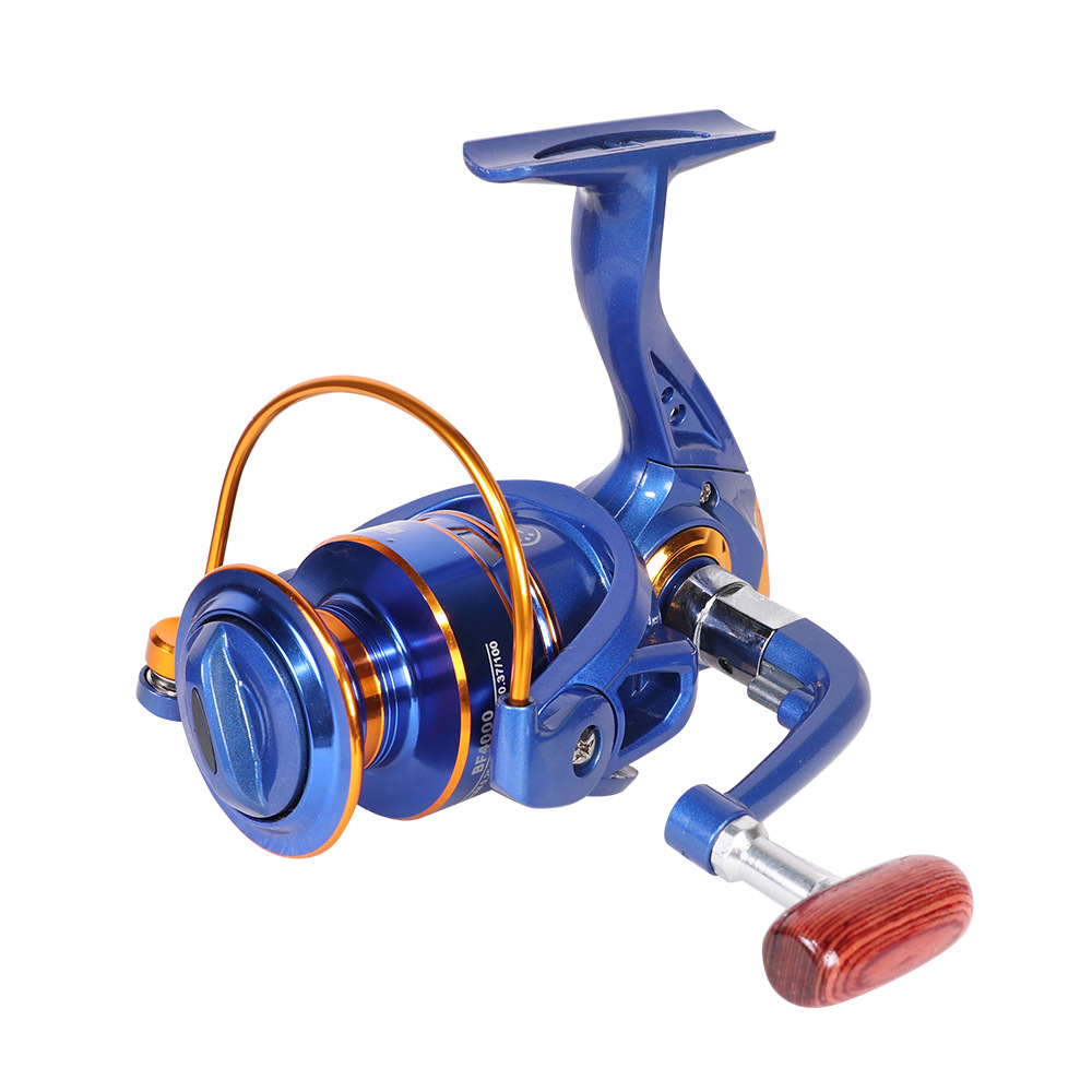 Stainless Steel Spinning Fishing Reel – Full Metal Long Cast Sea Rod Reel - Kiaoa