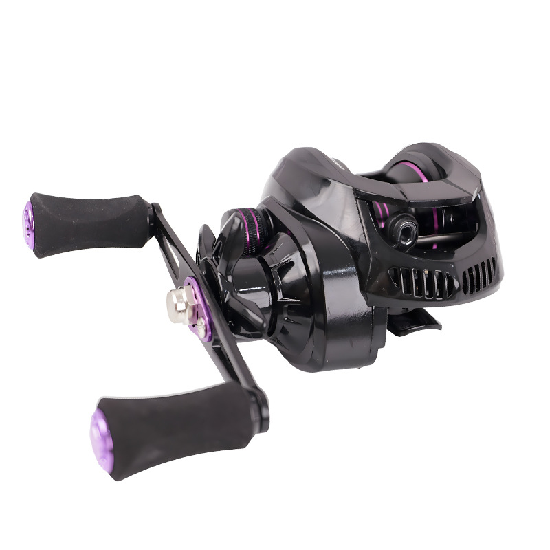 Long Cast Baitcasting Reel with Anti-Backlash for Saltwater & Lure Fishing - Kiaoa