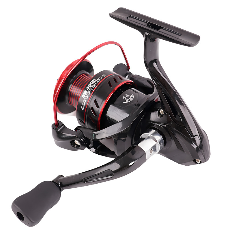Long Cast Spinning Reel – All-Metal Ultralight for Lure & Surf Fishing - Kiaoa