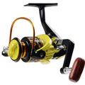 Long Cast Metal Spinning Reel for Lure and Pole Fishing - Kiaoa