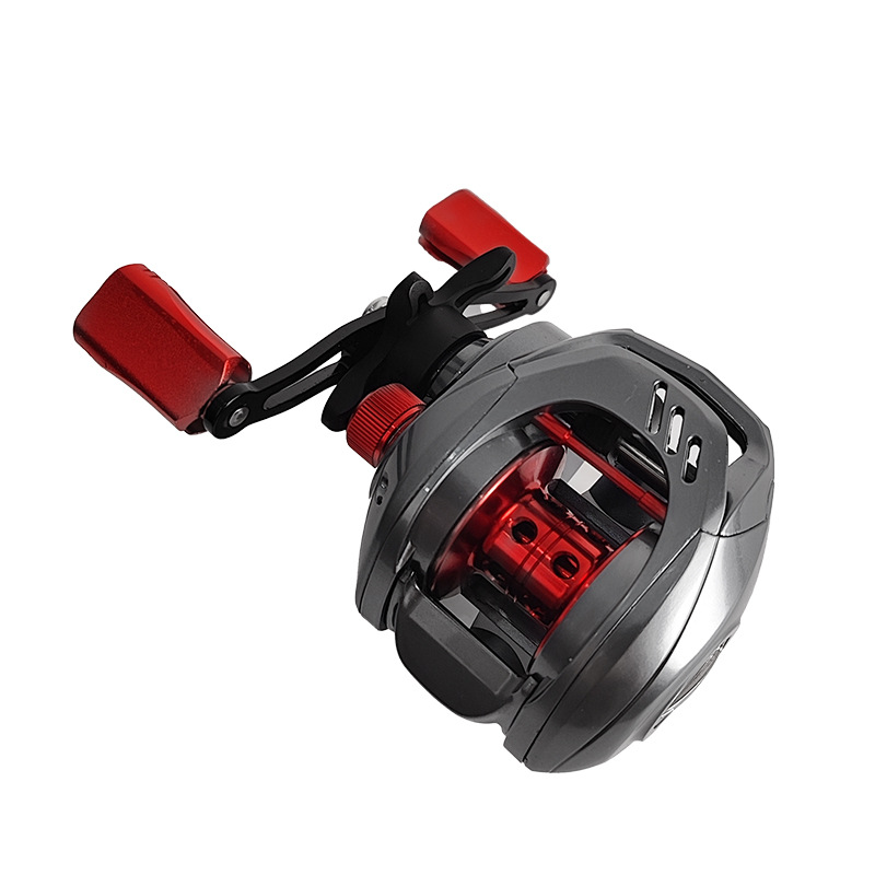 All-Metal Baitcasting Reel – Long Cast & Anti-Backlash for Lure & Saltwater Fishing - Kiaoa