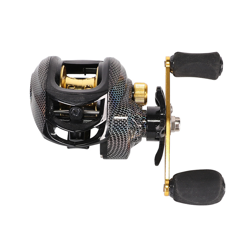 Magnetic Brake Baitcasting Reel for Sea Fishing and Lure Casting - Kiaoa