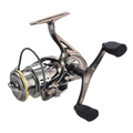 Full-Plated Ultralight Spinning Reel for Long Cast & Rock Fishing - Kiaoa