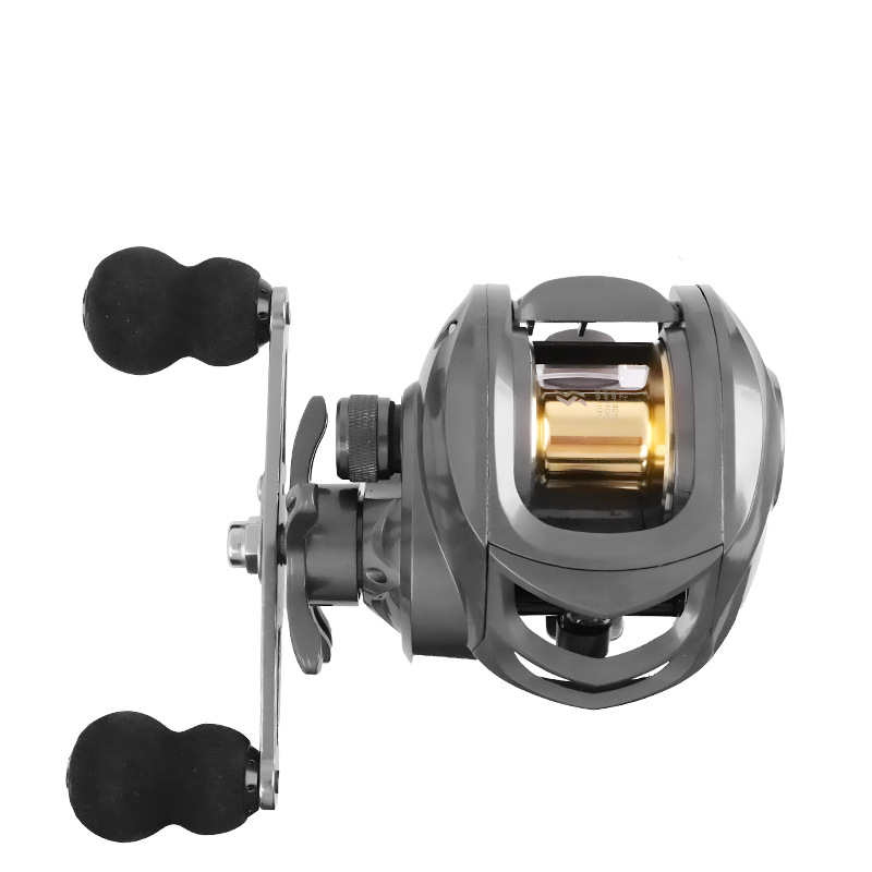 All-Metal Baitcasting Reel for Lure Fishing and Boat Rods - Kiaoa