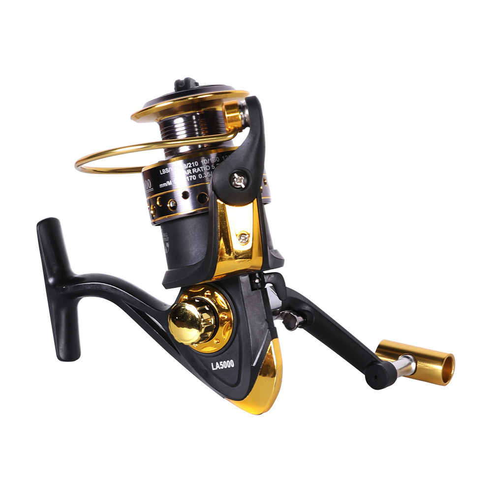 Wood Handle Spinning Fishing Reel for Surfcasting and Lure Fishing - Kiaoa