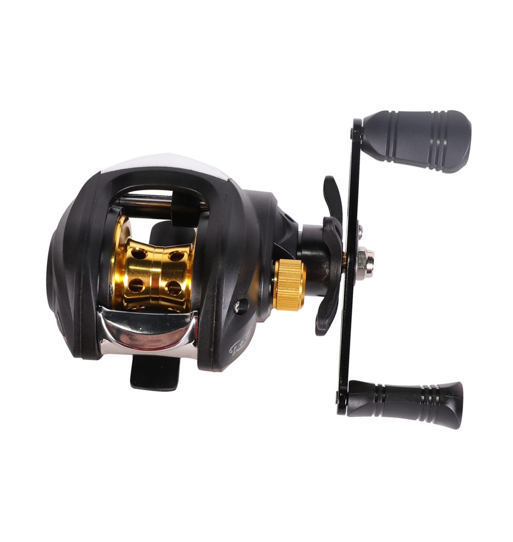 Anti-Backlash Magnetic Brake Baitcasting Reel for Long Casting - Kiaoa