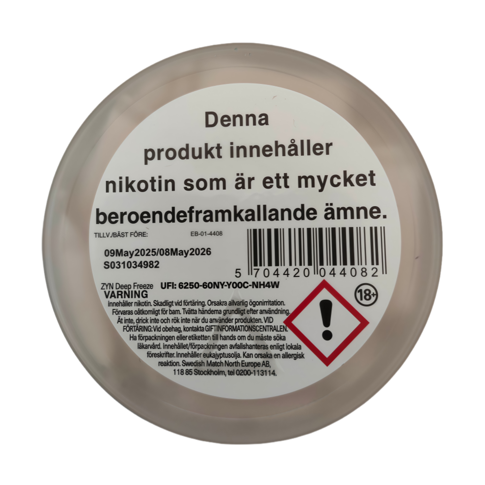 ZYN Slim Deep Freeze Extra Strong 11mg