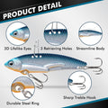 TRUSCEND Blade Bait Vibe Lure Metal Fishing Lure - Truscend Fishing