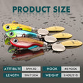 TRUSCEND Metal Fishing Lure with Spinner Blade - Truscend Fishing