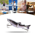 TRUSCEND Trout Jointed Glide Bait Bass Fishing Lure - Truscend Fishing