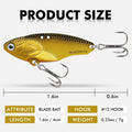 TRUSCEND Vibe Lure Blade Bait Metal Fishing Lure - Truscend Fishing